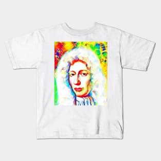 Robert Boyle Colourful Portrait | Robert Boyle Artwork 10 Kids T-Shirt